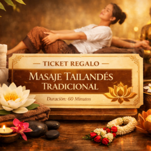 Ticket Regalo Masaje Tailandés