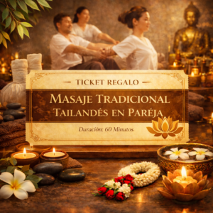 Ticket Regalo Masaje Pareja