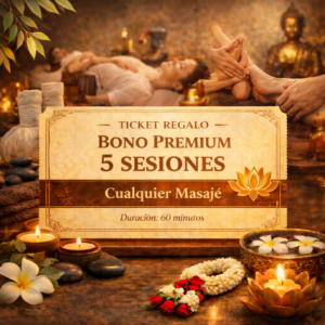 Ticket Regalo Masaje Premium