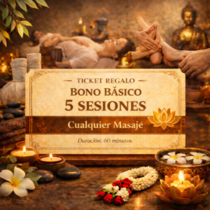 Ticket Regalo Masaje Básico